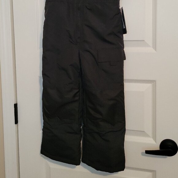 Boys or Girls Black Snow Bib Size 4 NWT London Fog - Picture 2 of 6